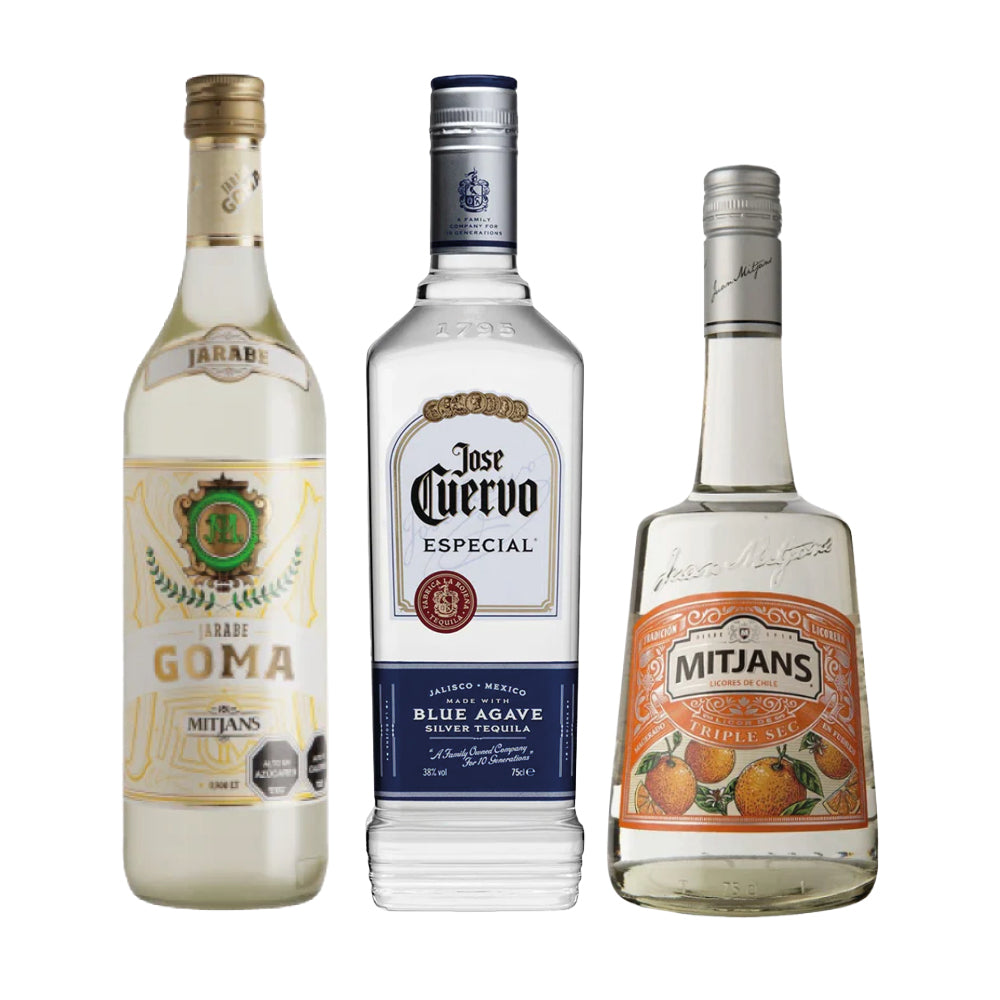 Pack Tequila Margarita Jose Cuervo Silver 750cc