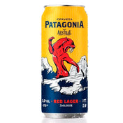 Lata Cerveza Austral Patagonia Red Lager 470cc