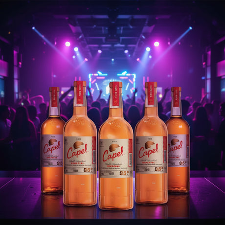 6x Pisco Capel Doble Destilado 35º 700cc