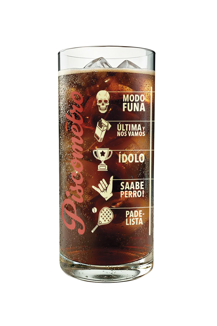 Set de 6 Vasos Piscoleros 450cc