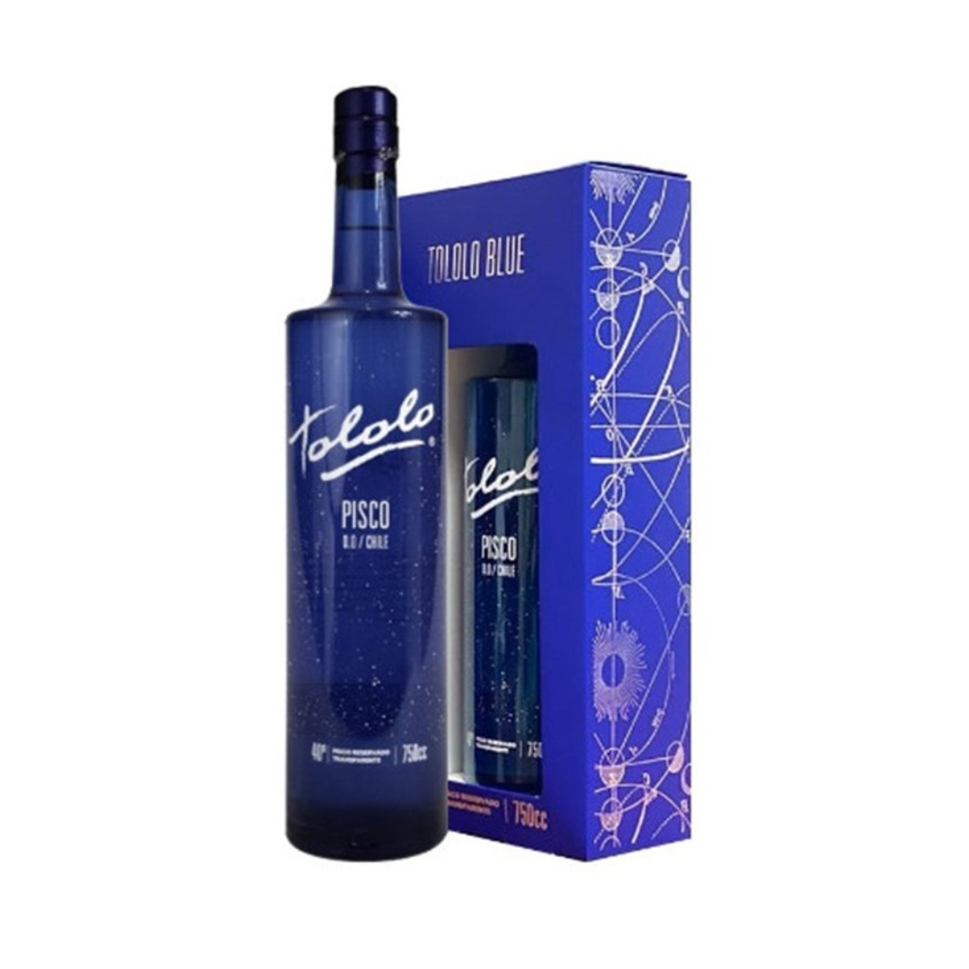 Pisco Tololo Blue 40º 750cc