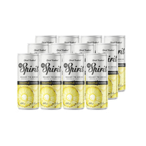 12x Cóctel MG Spirit Pineapple 5,5° Lata 330cc