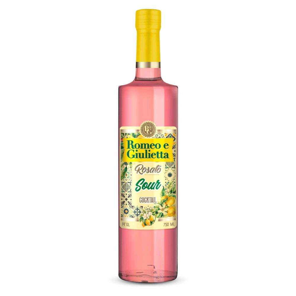 Cóctel Spritz Romeo e Giuletta Rosato Sour 750cc