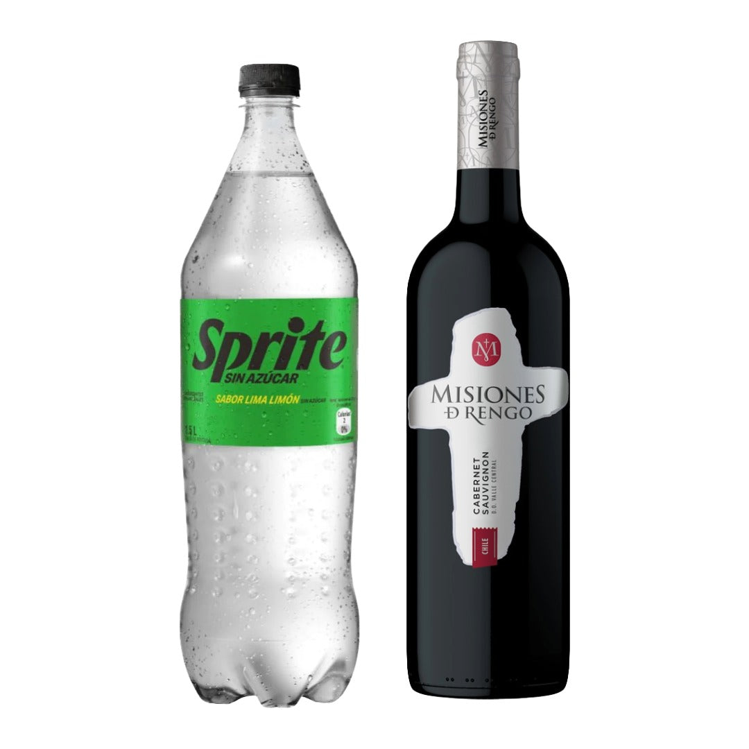 Promo Messi - Vino Varietal 750cc + Sprite 1.500cc