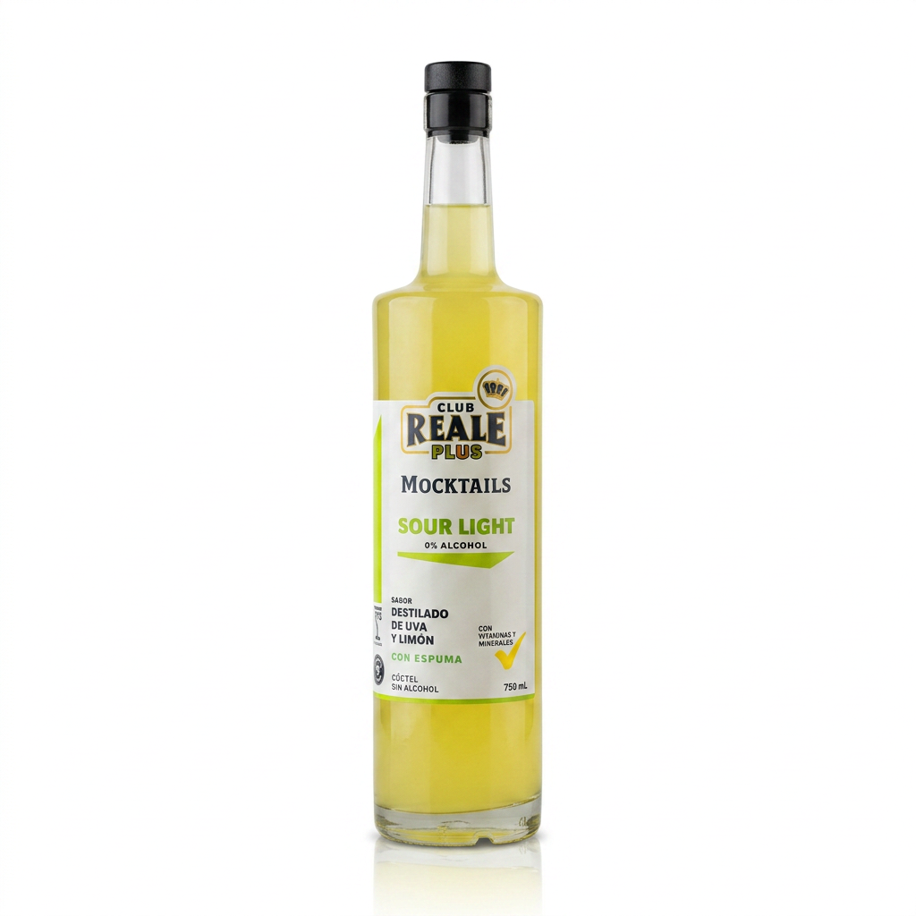 Cóctel Sin Alcohol Club Reale Sour Mocktail 750cc