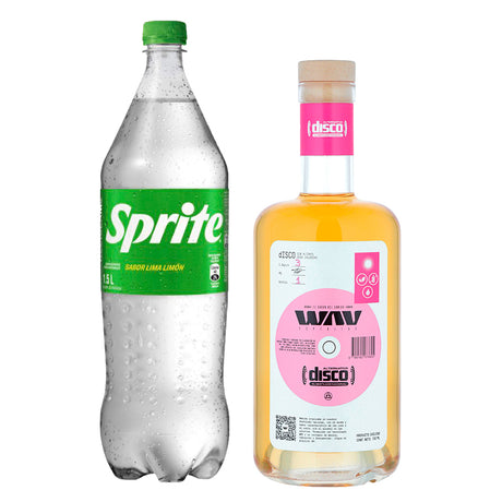 Discola Wavv Sin Alcohol 700cc + Bebida 1500cc