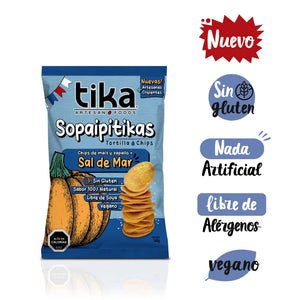 Chips Tika Sopaipitikas Sal de Mar 140g