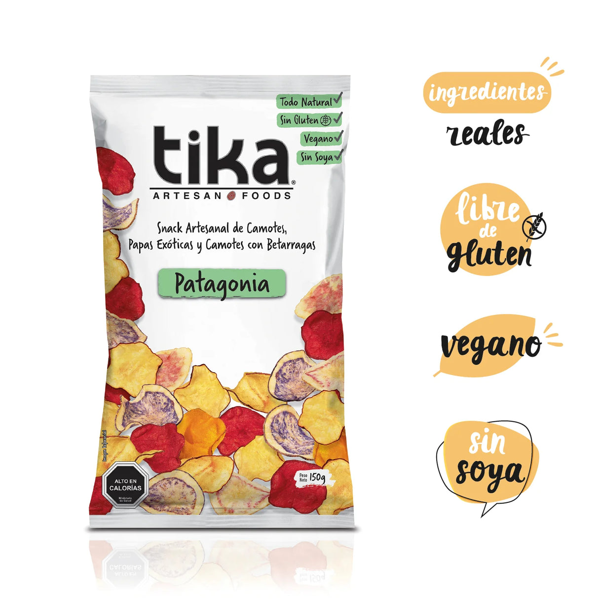 Chips Tika Veggie Patagonia 150g