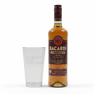 Ron Bacardí Añejo 38° 750cc + Vaso