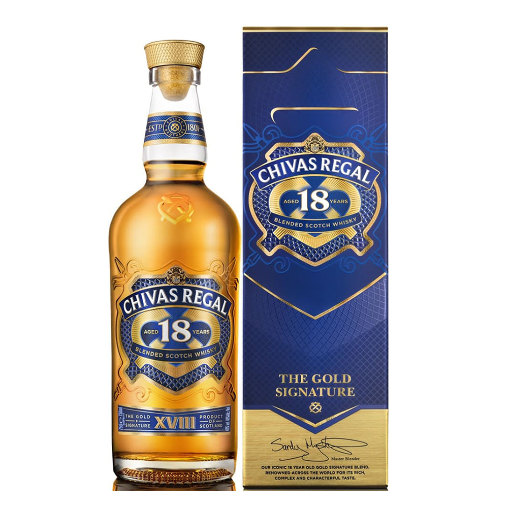 Whisky Chivas Regal 18 años 40º 750cc