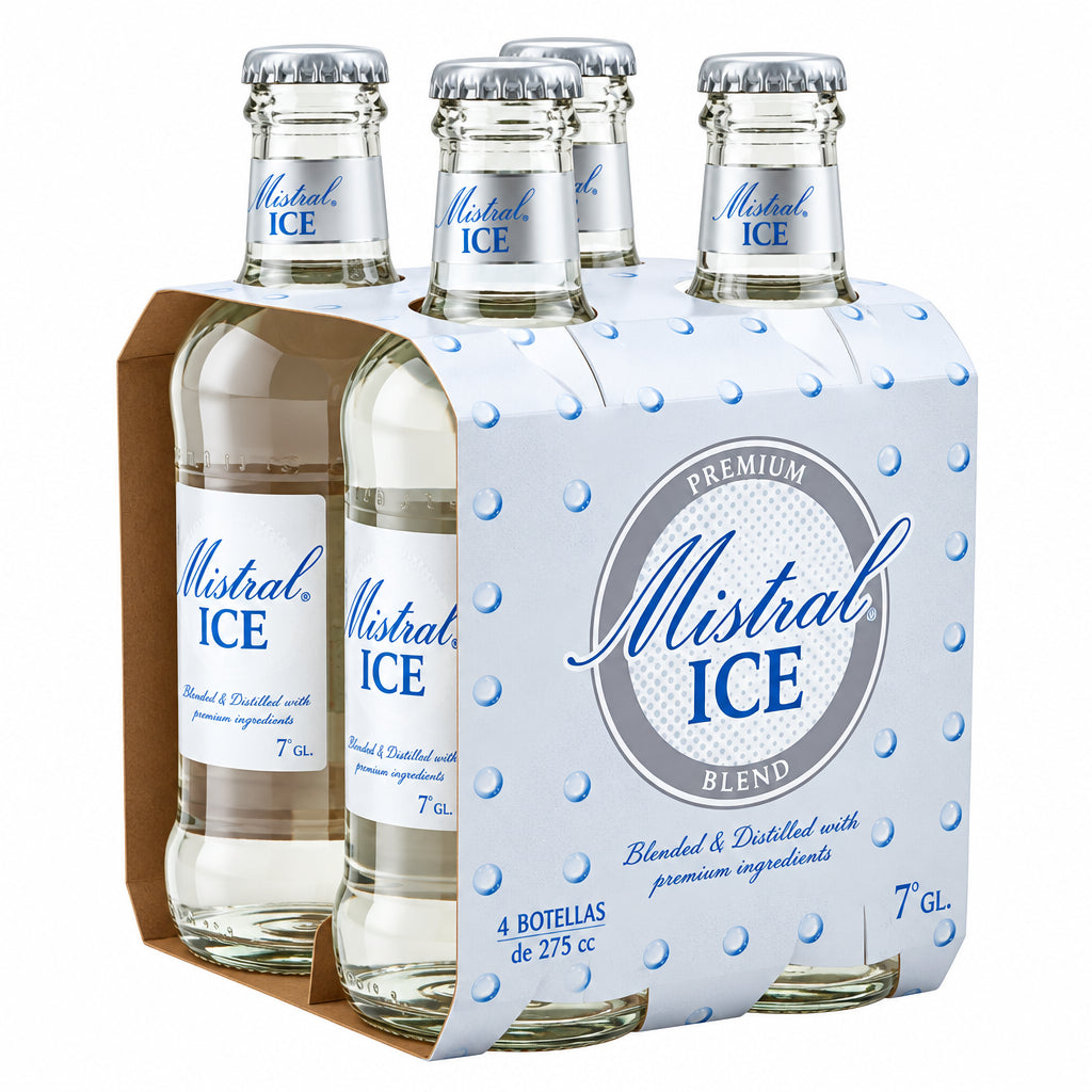4x Mistral Ice Blend Botella 275cc