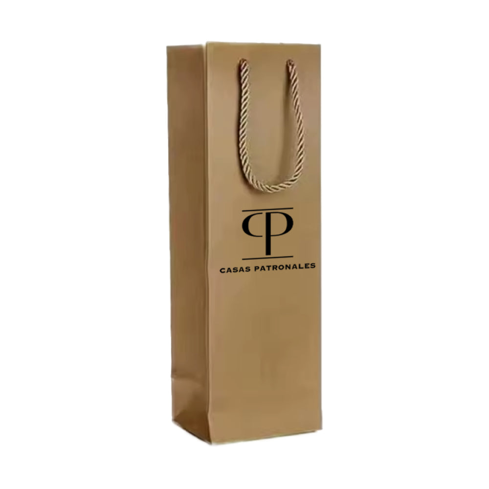 Bolsa Papel Kraft Vinos Casas Patronales