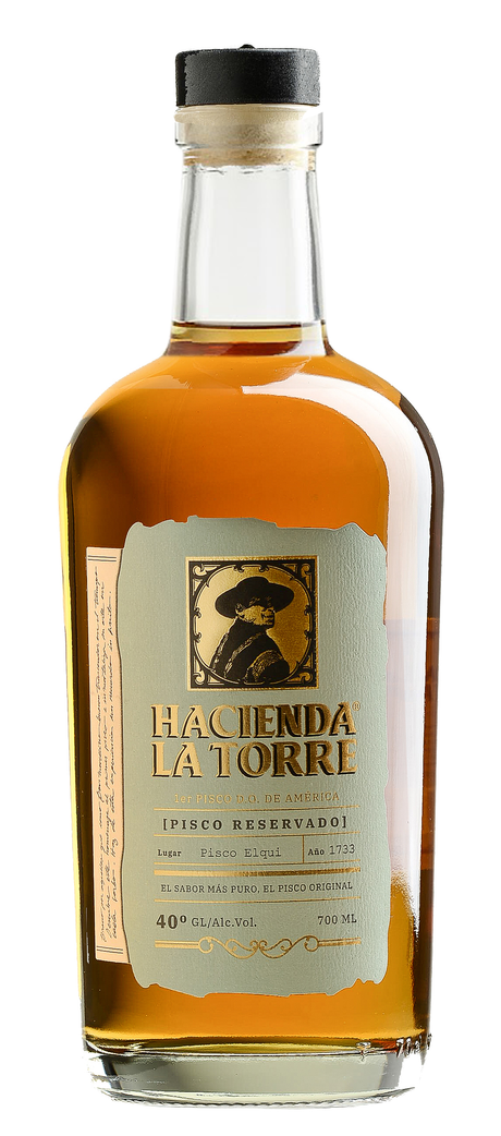 Pisco Hacienda La Torre Reservado 40° 700cc
