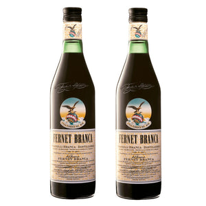 2x Licor Fernet Branca 750cc