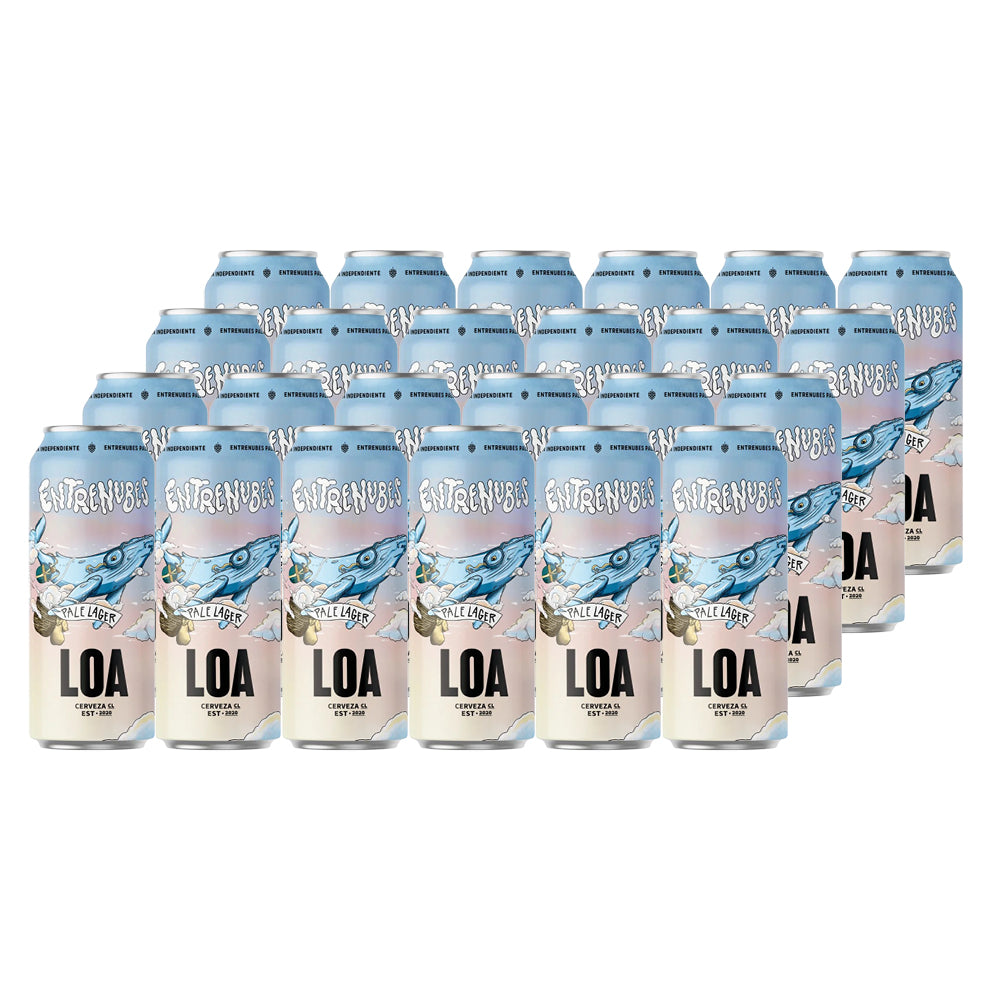 24x Cerveza LOA Entrenubes 470cc