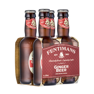 4x Fentimans Ginger Beer 200cc