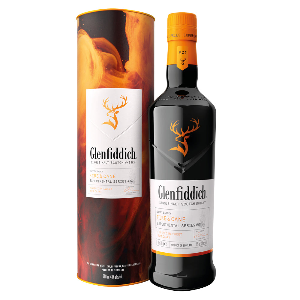 Whisky Escocés Glenfiddich Fire & Cane 43° 700cc