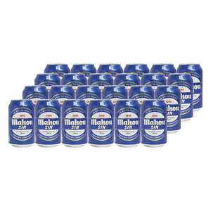 24x Cerveza Mahou Sin Alcohol Lata 330cc [EXP:29/09/2026]