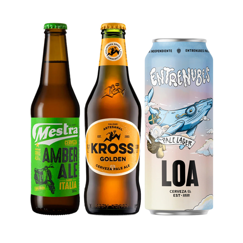 Arma tu Pack - 3x Cervezas Artesanales LOA / Kross / Mestra