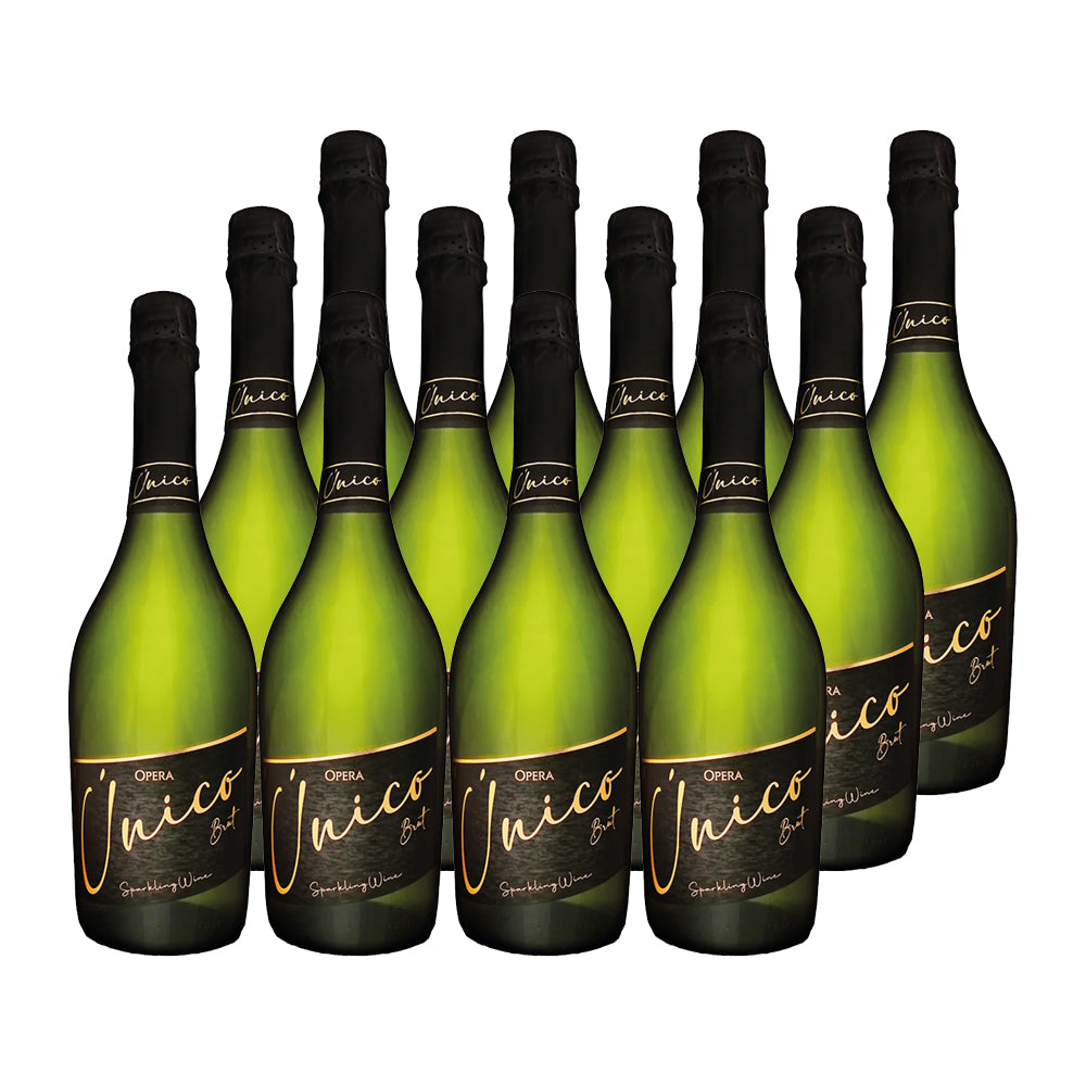 12x Espumante Opera Único Brut 11,5° 750cc