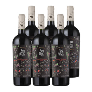 6x Vino Oveja Negra Reserva Cepas 750cc