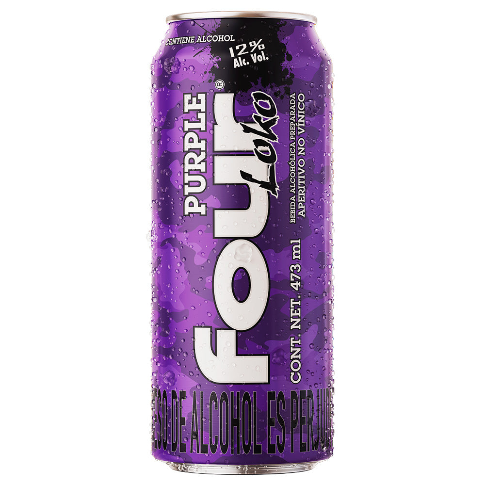 Bebida Ready To Drink Four Loko Purple 12° 473cc