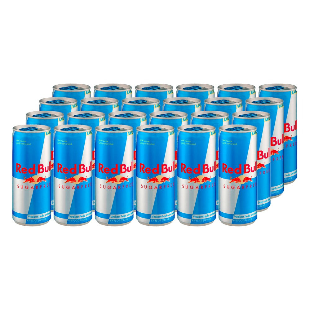 24x Bebida Energética Red Bull Sugar Free 250cc
