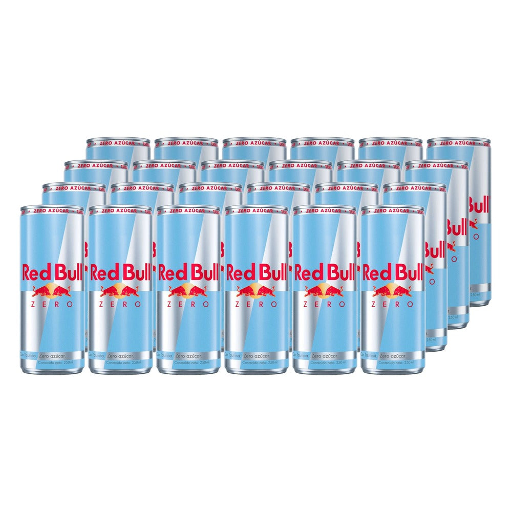 24x Bebida Energética Red Bull Zero 250cc