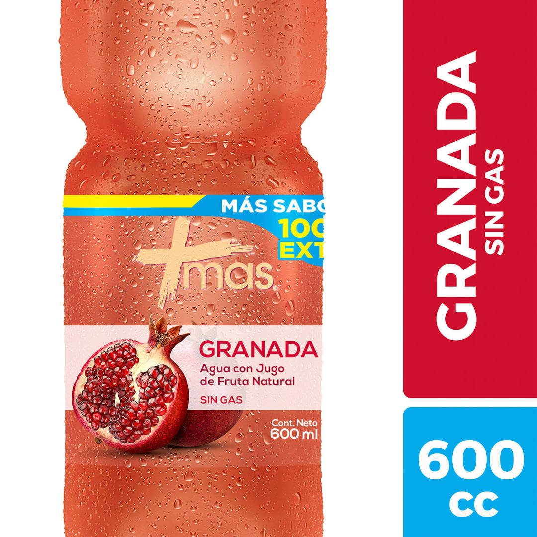 Agua Cachantún + Granada 600cc