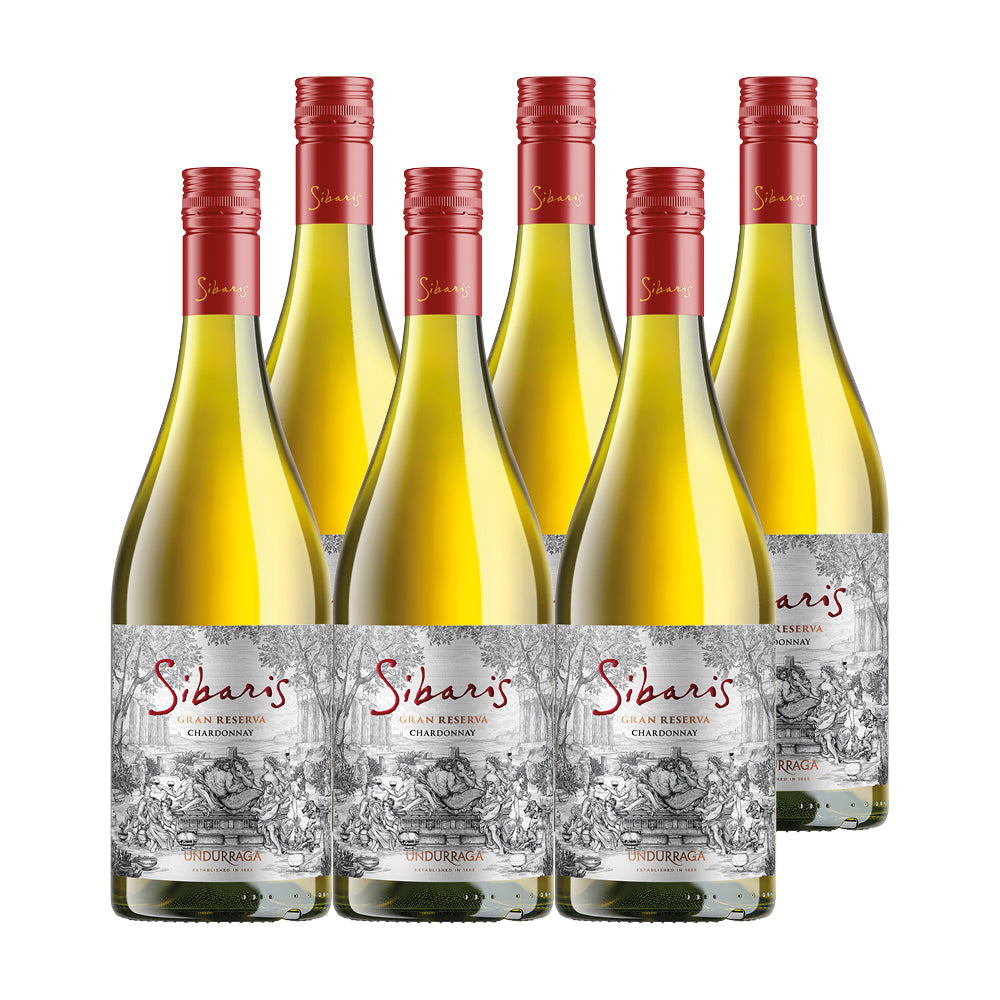 6x Vino Sibaris Gran Reserva Cepas 750cc