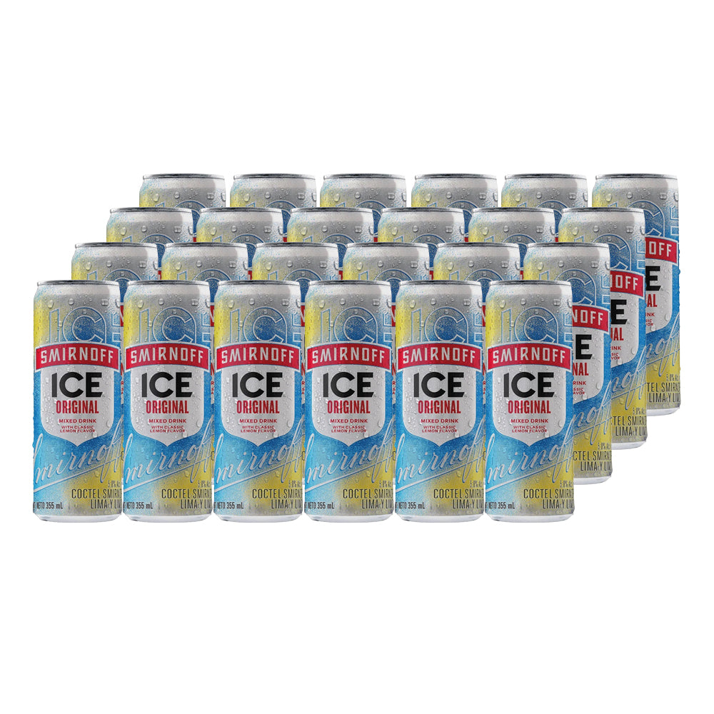 24x Vodka Smirnoff Ice Original 355cc