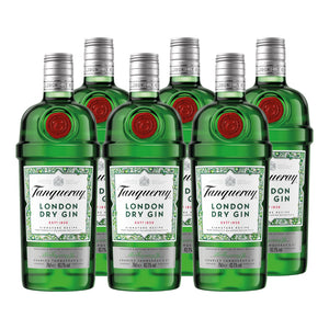 6x Gin Tanqueray London Dry 700cc