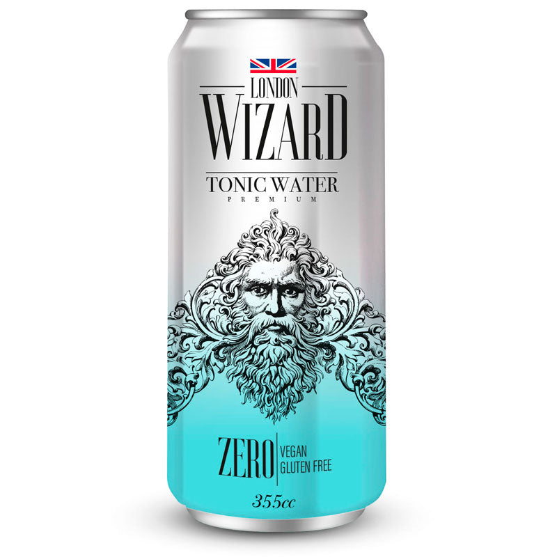 Agua Tónica London Wizard Zero Lata 355cc