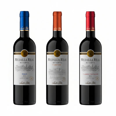 Arma tu Pack - 3x Vino Medalla Real Reserva Cepas a elección 750cc
