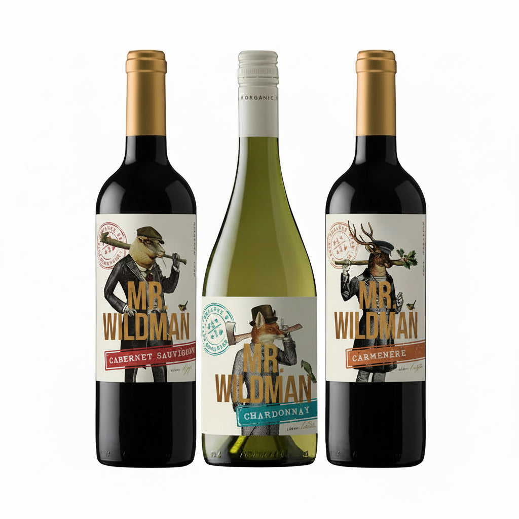 Arma tu Pack - 3x Vino Mr. Wildman Cepas a elección 750cc