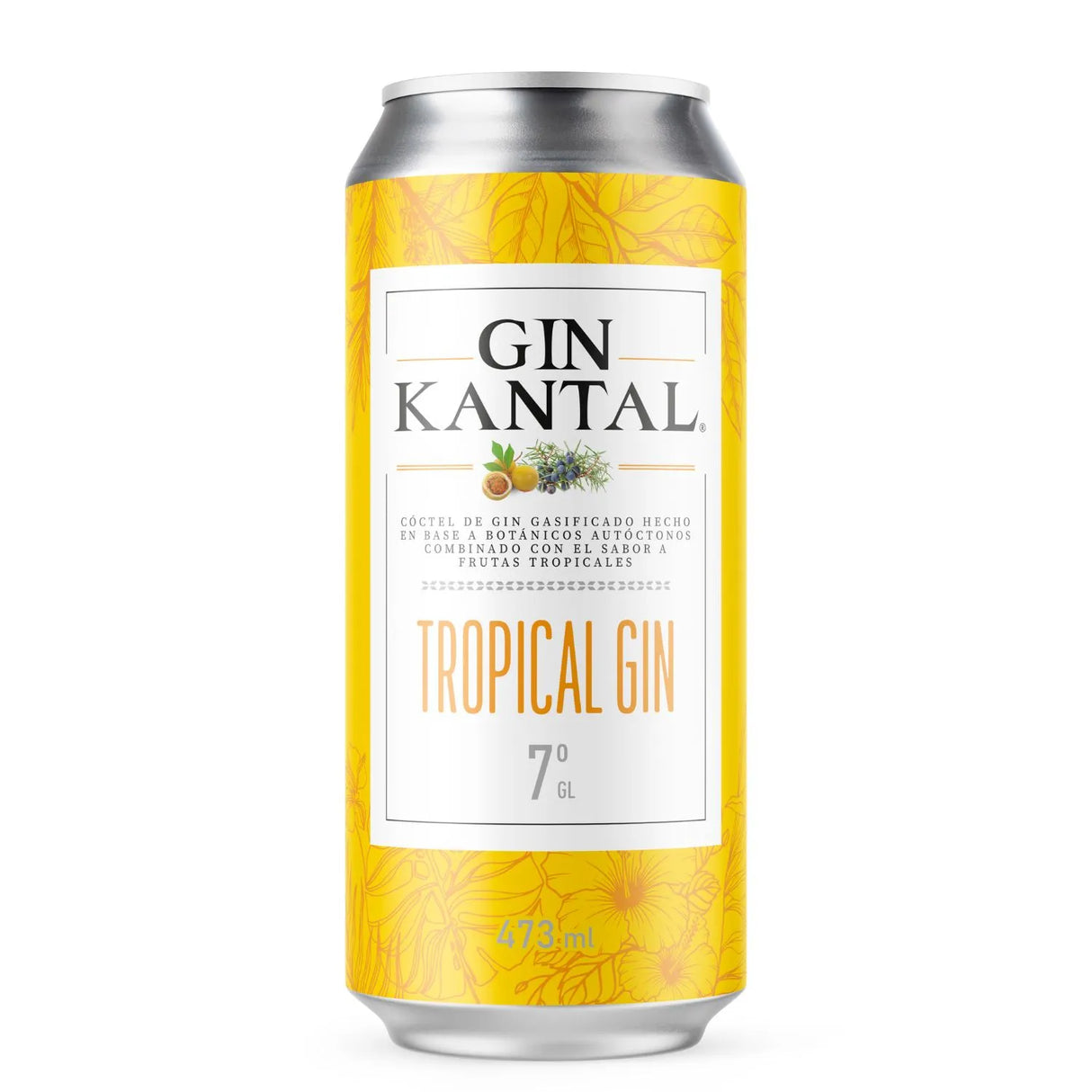 Gin Kantal Tropical Lata 7° 470cc