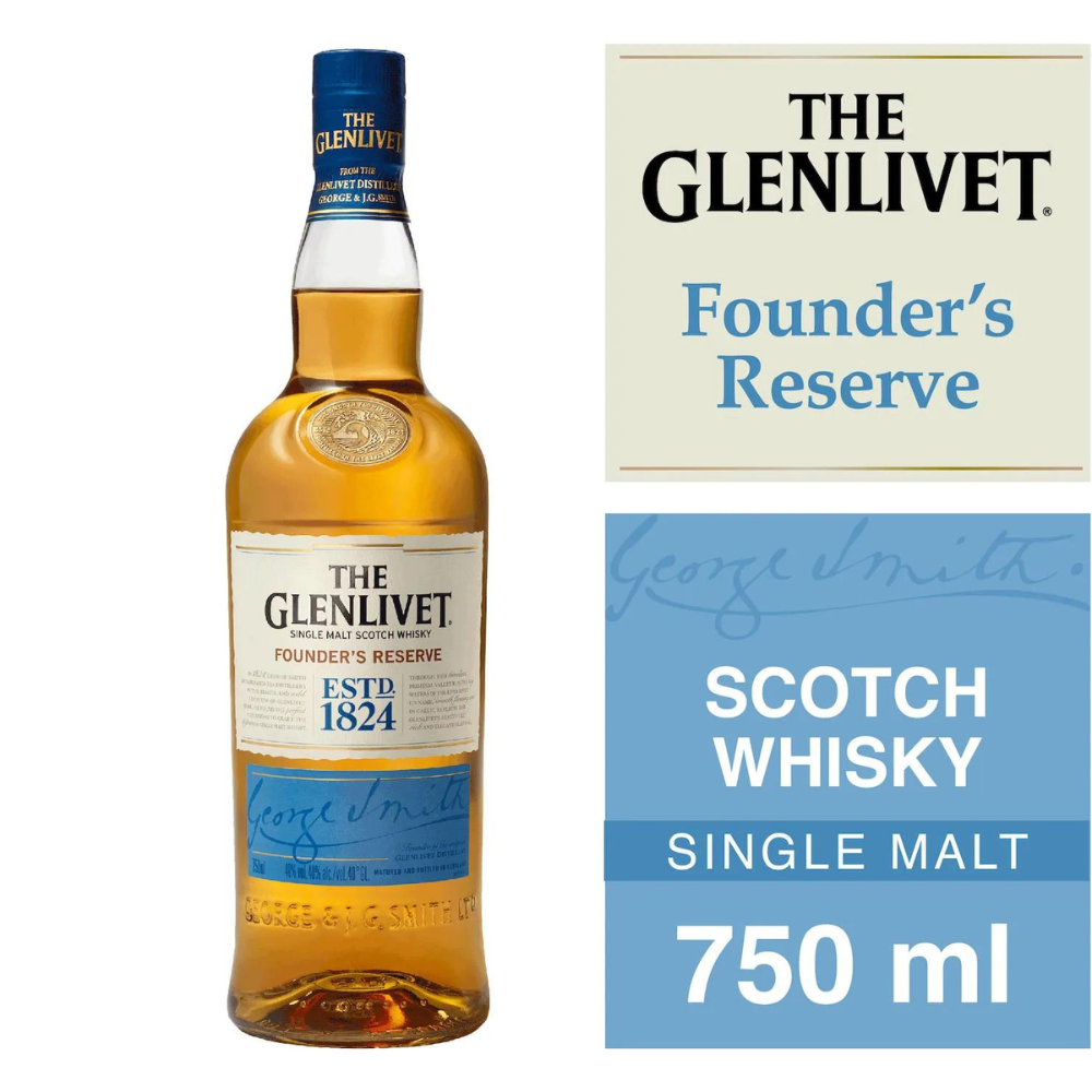 Whisky The Glenlivet Single Malt 750cc