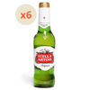 6x Cerveza Stella Artois Botella 330cc
