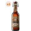 6x Cerveza Leikeim Kellerbier Sin Filtrar Botella Cerámica 500cc ($2.165 c/u)