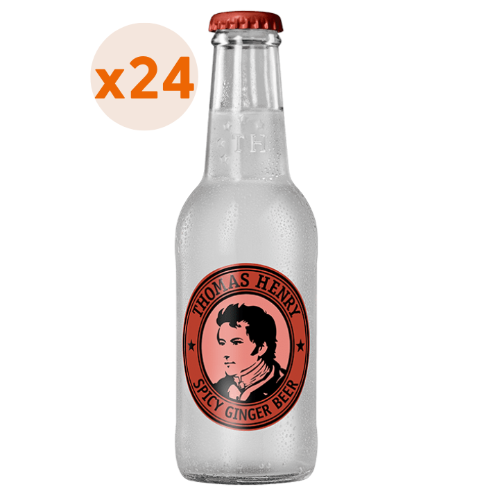 24x Agua Tónica Ginger Beer Thomas Henry 200cc