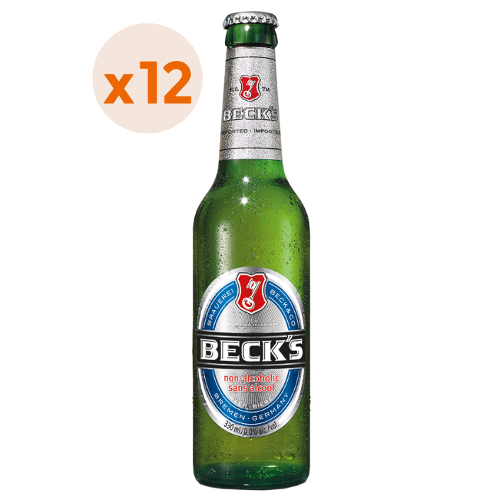 12x Cerveza Beck&#39;s Sin Alcohol 330cc