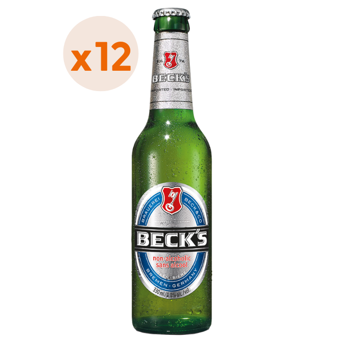 12x Cerveza Beck's Sin Alcohol 330cc