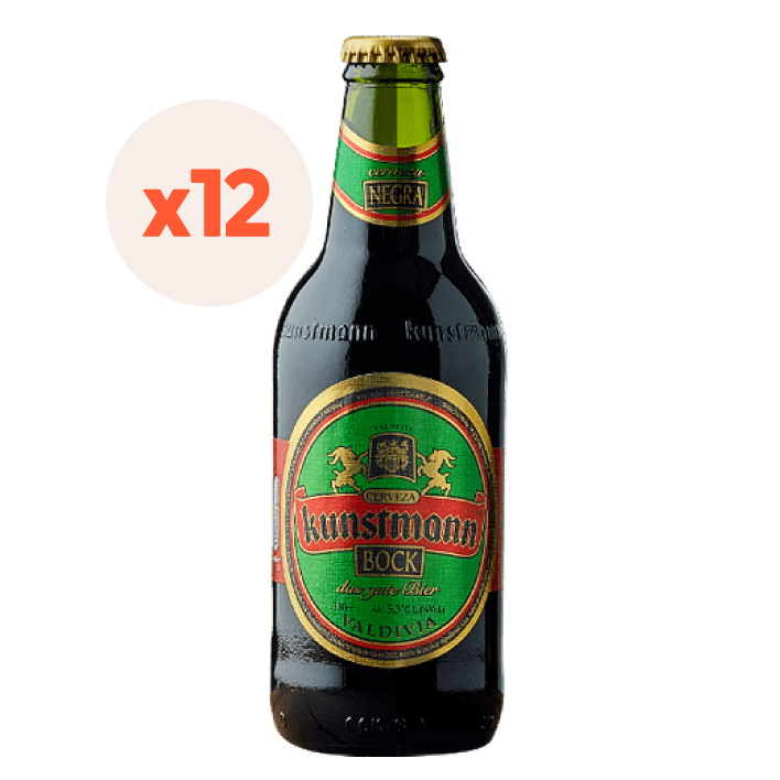 12x Cerveza Kunstmann Bock 330cc