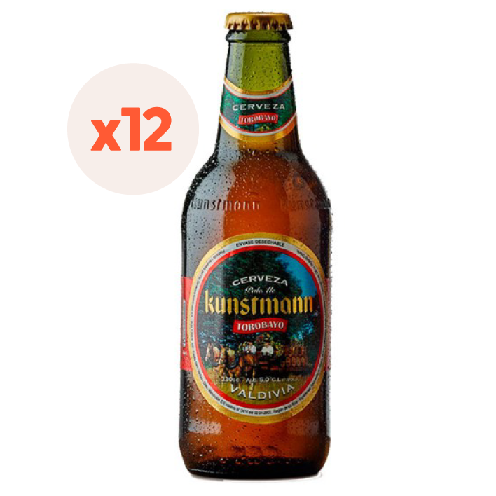 12x Cerveza Kunstmann Torobayo 330cc