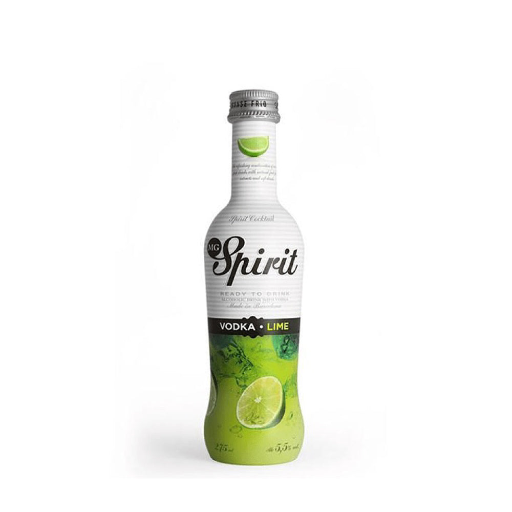 12x Vodka Spirit Lime 5,5º 275cc ($1.441 c/u)