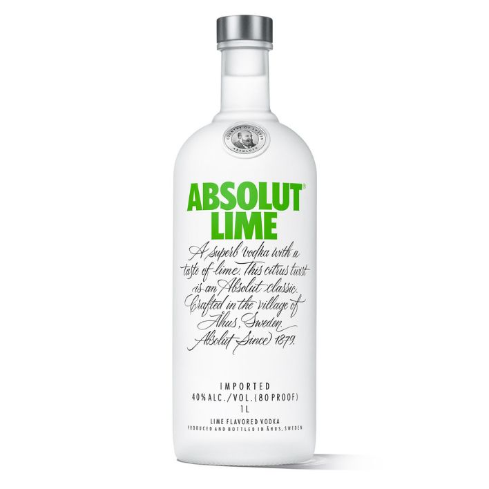 Vodka Absolut Lime 40º 750cc
