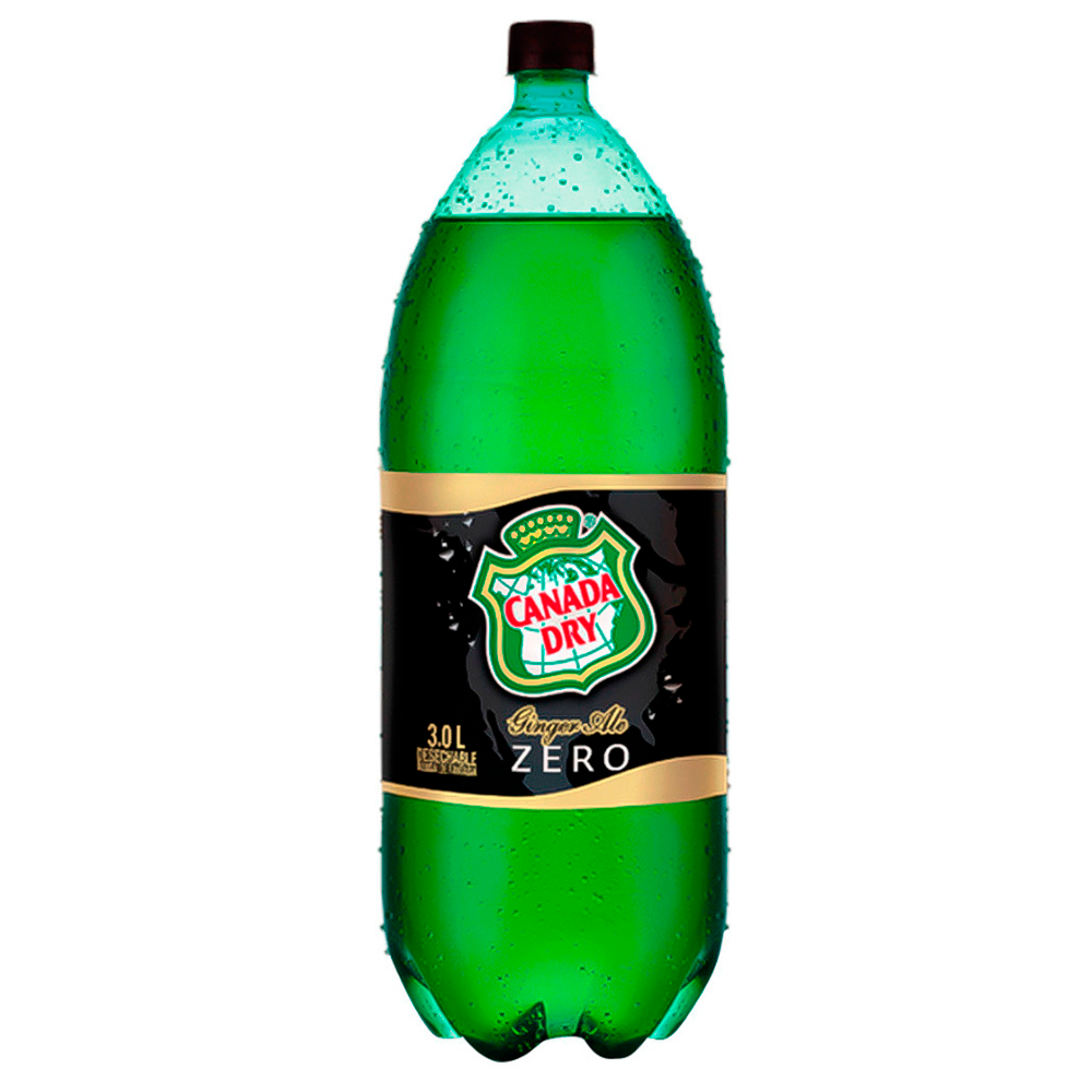 Bebida Canada Dry Ginger Ale Zero 3000cc