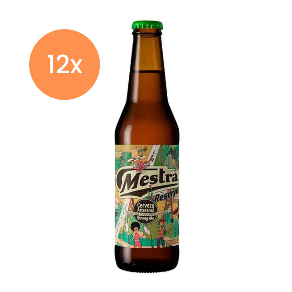 12x Cerveza Mestra Reserva Strong Ale 7° 330cc