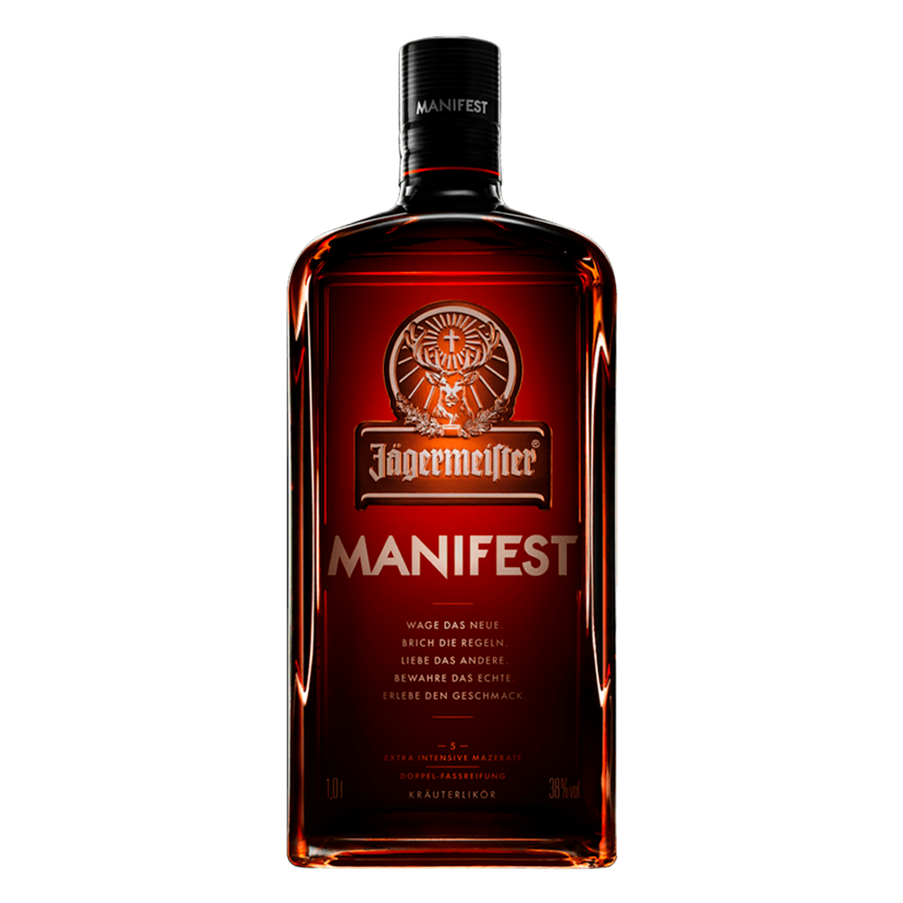 Licor Jagermeister Manifest 38º 1000cc