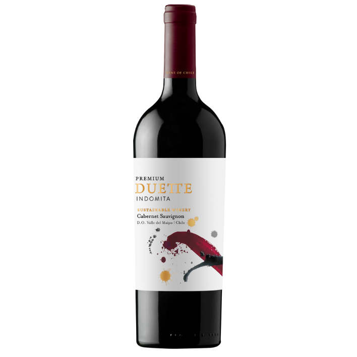 Vino Duette Indómita Premium Cabernet Sauvignon 14° 750cc